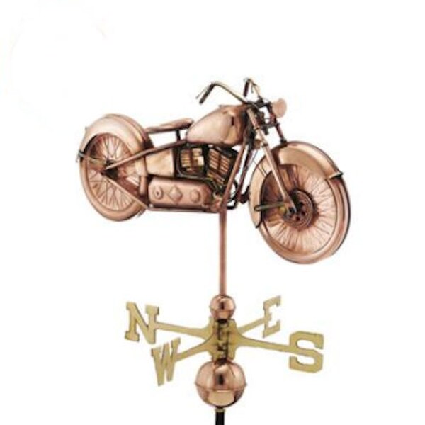 Weathervanes motorcycle club riders road warriors Harley lovers Sculptural
